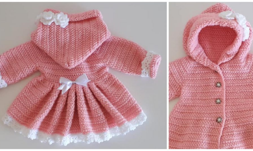 How to Crochet a Hooded Coat For a Baby