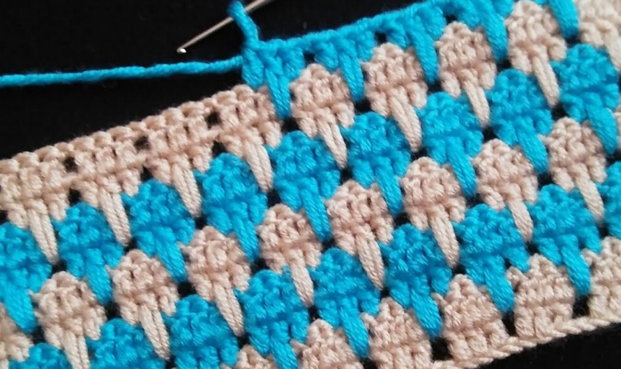 How To Crochet The Larksfoot Stitch | Video tutorial