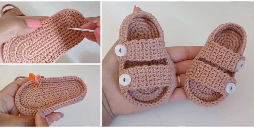 Crochet Sandals – Learn to Crochet | Video tutorial