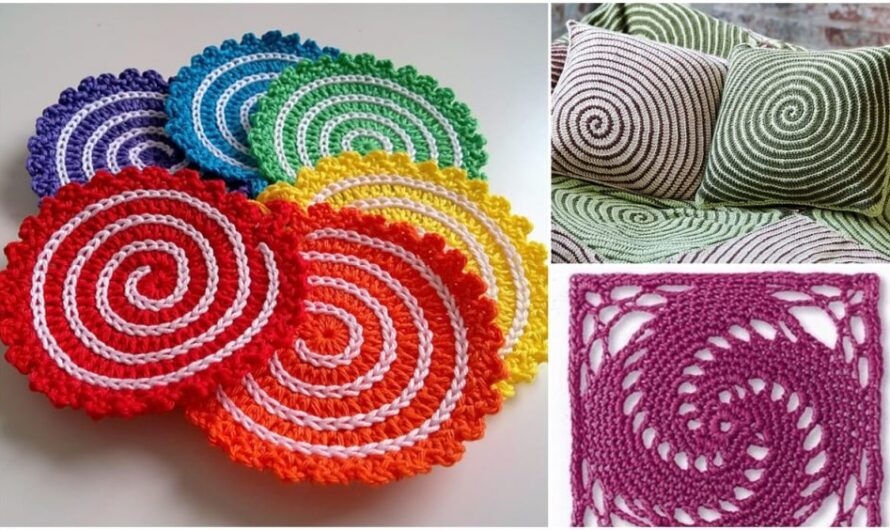 Spiral-Inspired Projects Free Crochet Patterns