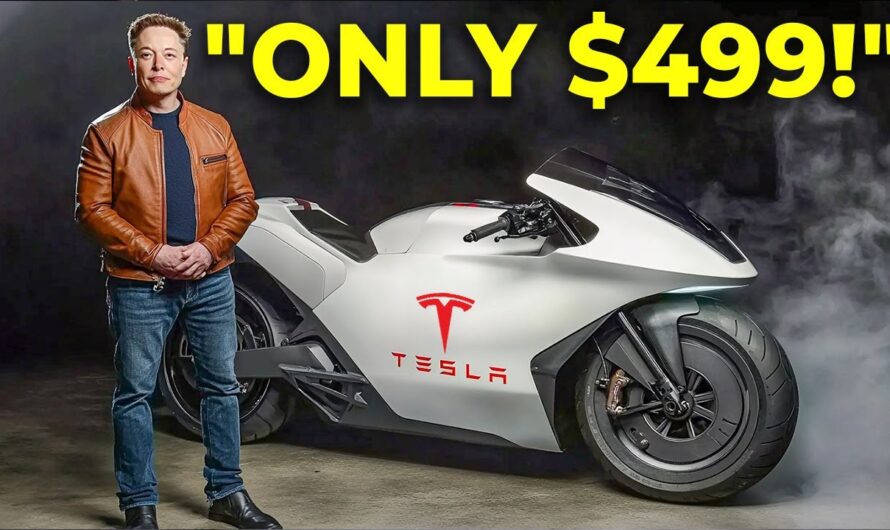 Elon Musk: ”I Am Releasing Tesla’s NEW ELECTRIC MOTORCYCLE Today