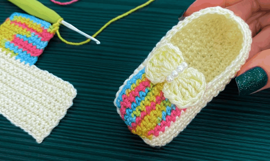 DIFFERENT MODEL OF BABY SHOES MADE IN CROCHET