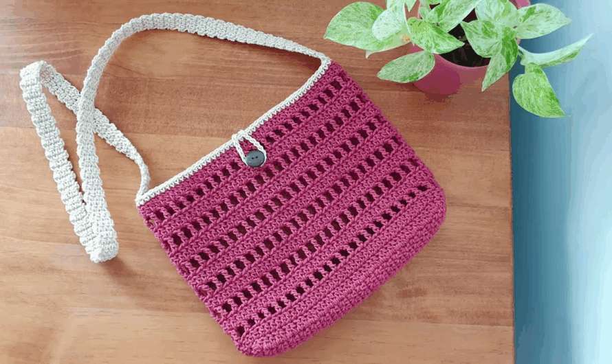 🧶 How to Crochet a Crossbody Bag: Step-by-Step Tutorial