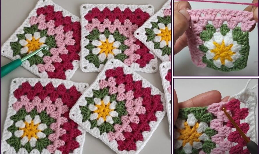 How to Crochet Beginner Baby Booties🧶🧶✨✨🌺🌸🌸