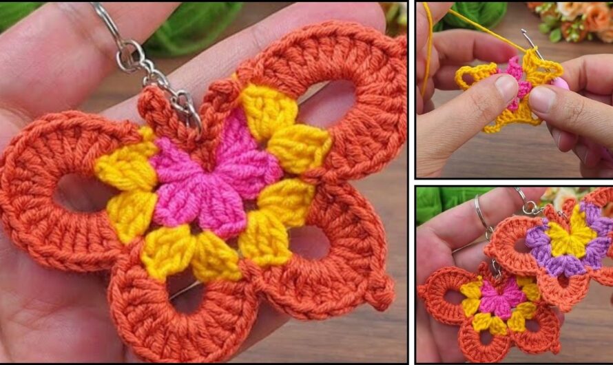 How to Crochet a Butterfly: A New Pattern for Beginners🧶✨🔑🌸