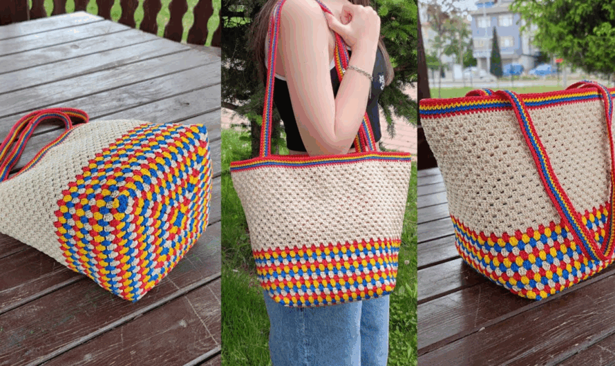 How to Crochet a Sturdy Tote Bag: A Detailed Tutorial🧶👜👜✨✨