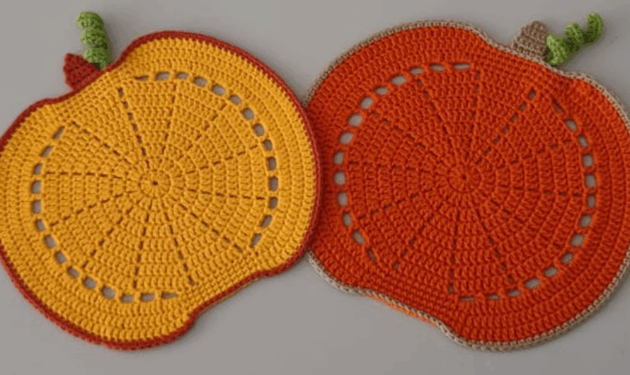 How to Crochet a Pumpkin Placemat: A Detailed Guide🧶✨💖🍅🎃🎃