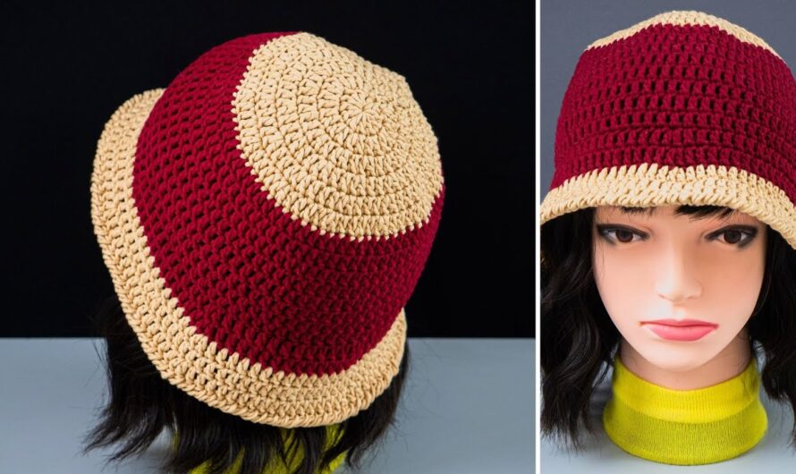 How to Crochet an Amazing Summer Bucket Hat | Step-by-Step Pattern