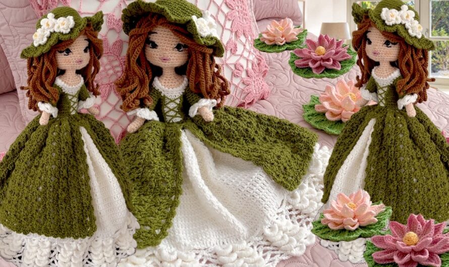 These New Crochet Dolls Are the Most Beautiful. Great Ideas to Decorate Your Room 🥻🥻