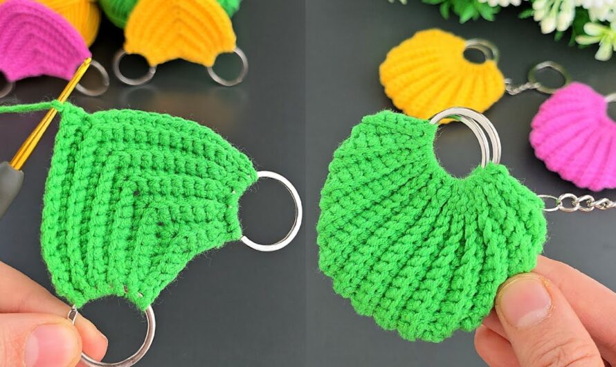 How To Make Cute Crochet Bag Keychains Step By Step Pattern Beginners!!