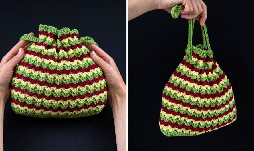 🎒 How to Make a Colored Crochet Mini Backpack (Beginner-Friendly Full Tutorial)