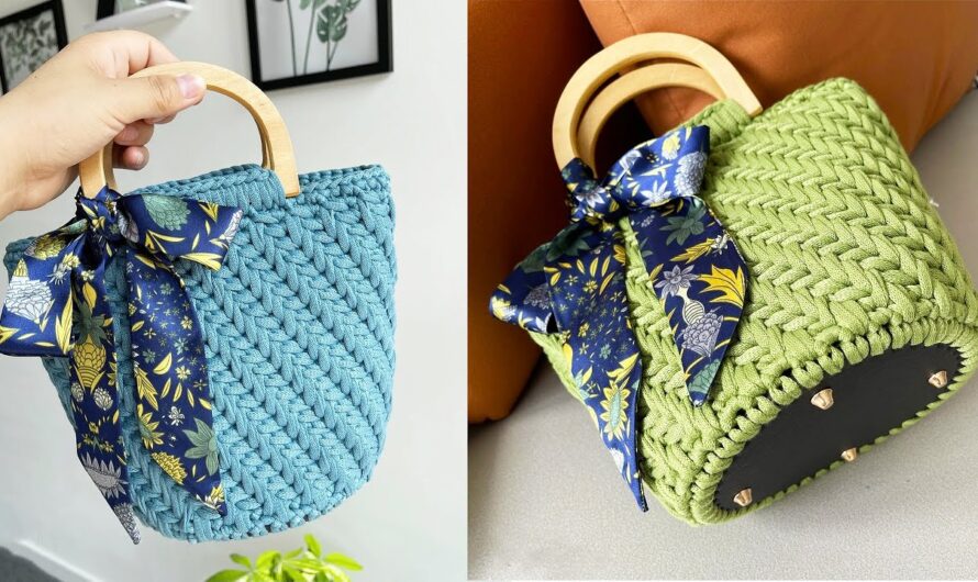 👜 How to Crochet a Handbag | Complete Step-by-Step Crochet Tutorial