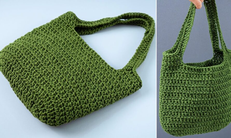 How to Make a Simple Crochet Bag for Beginners in a Few Hours! | Step-by-Step Pattern