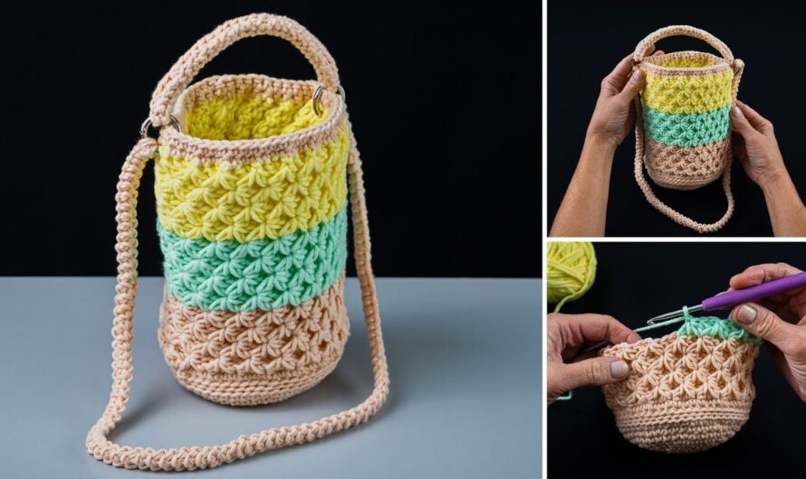 📱🧵 How to Crochet a Bag for a Mobile Phone – Easy Step-by-Step Tutorial