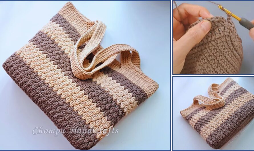 🧶 How to Easy DIY Crochet Bag | Beginner Friendly