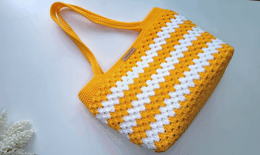 👜🧶 How to Crochet a Tote Bag | Complete Crochet Tote Bag Tutorial