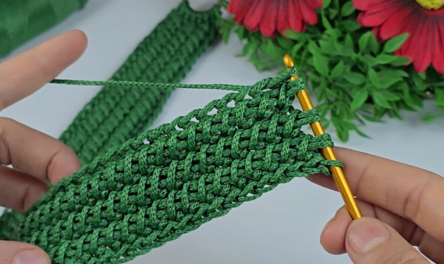 How to Super Easy Tunisian Crochet Bag Strap | Perfect Handle Idea for Bags👜🧶📌