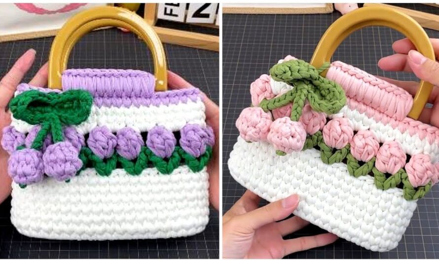 Super Easy Crochet Bag 💥⚡Easy and Wonderful Crochet Pattern👜