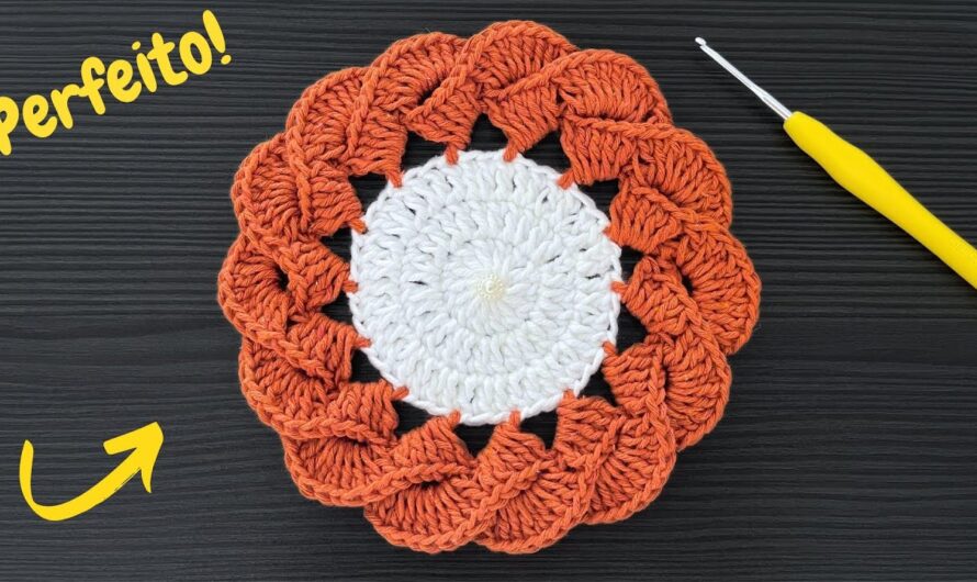 Crochet Coaster – A Perfect First Project Crochet for Beginners